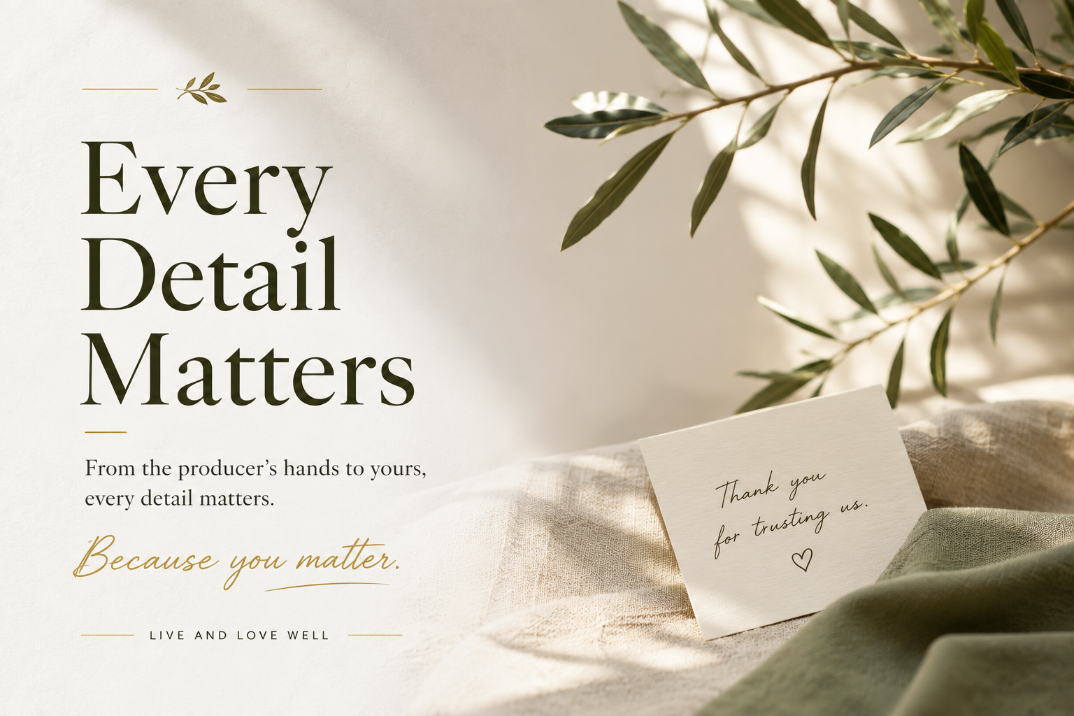 Every Detail Matters