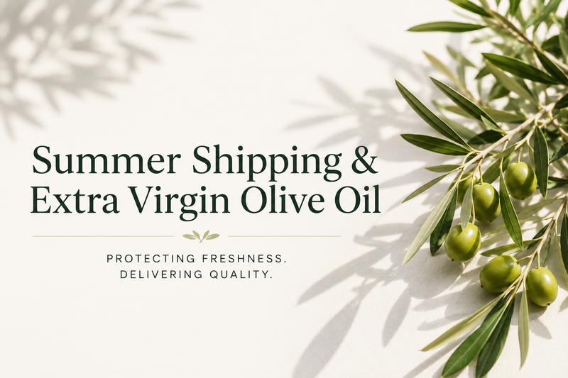 Summer Shipping &amp; Extra Virgin Olive Oil