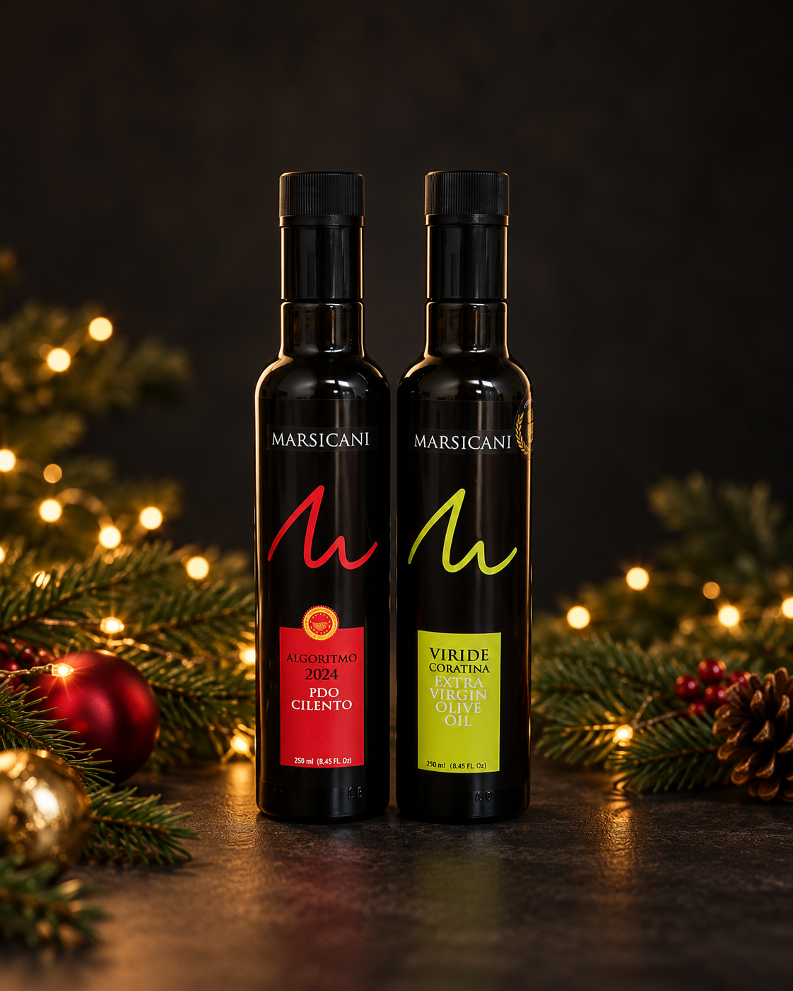 Marsicani Red & Green EVOO Duo (2 × 250ml)